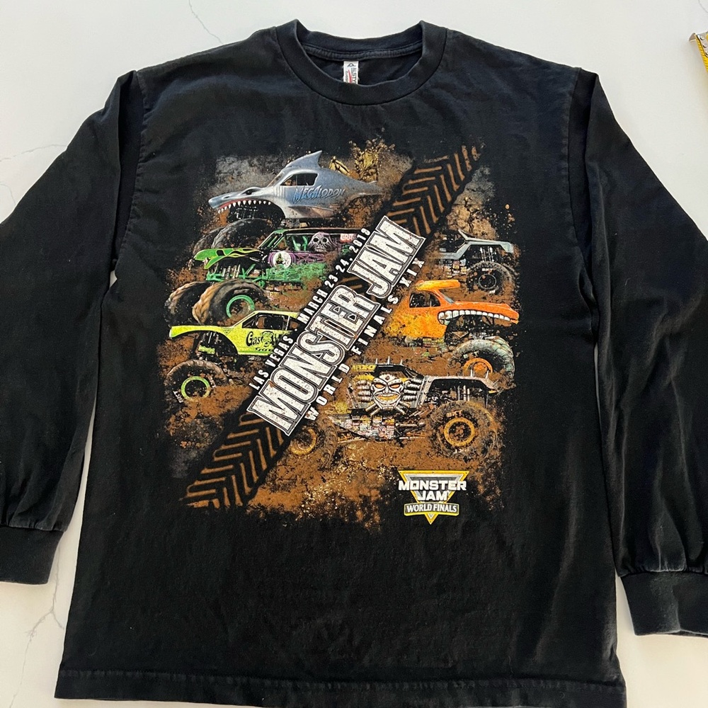 Monster Jam World Finals Las Vegas Graphic T-Shirt Size M